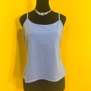 New York & Company Cornflower Blue Tank Top Size XL